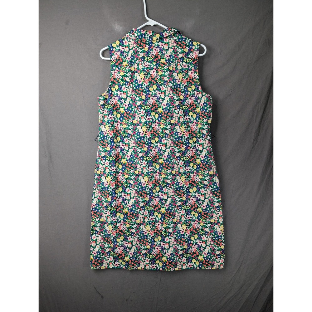 Tommy‎ Hilfiger Womens Floral Sleeveless Shirt Dress Multi Color Size 10 6014